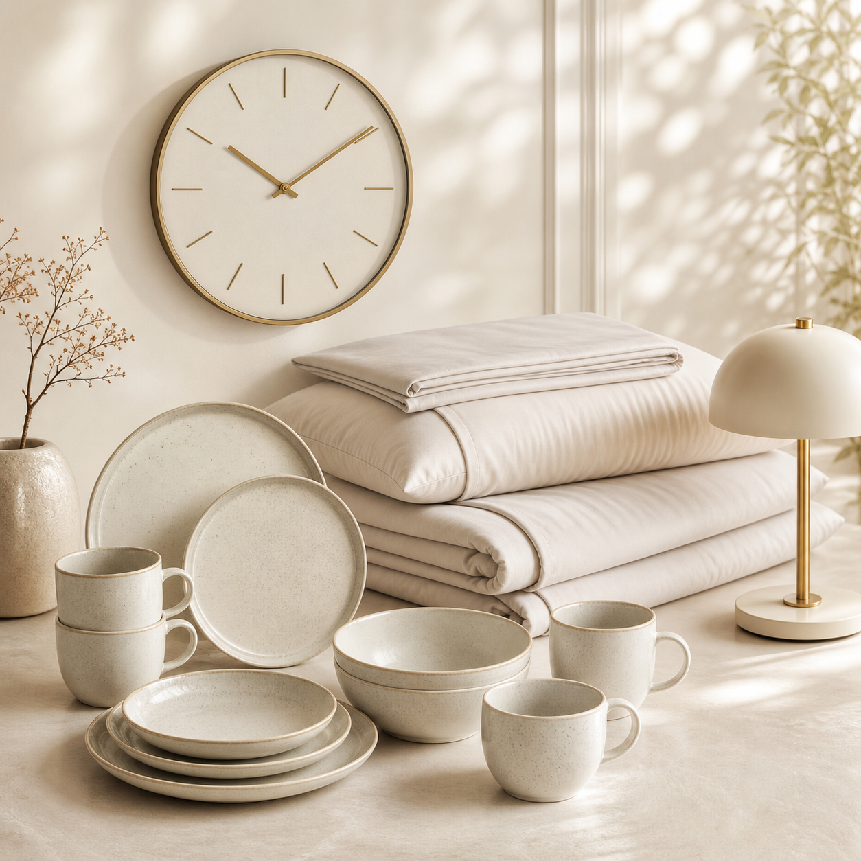 Photo of Minimal Ceramic Dinner Set